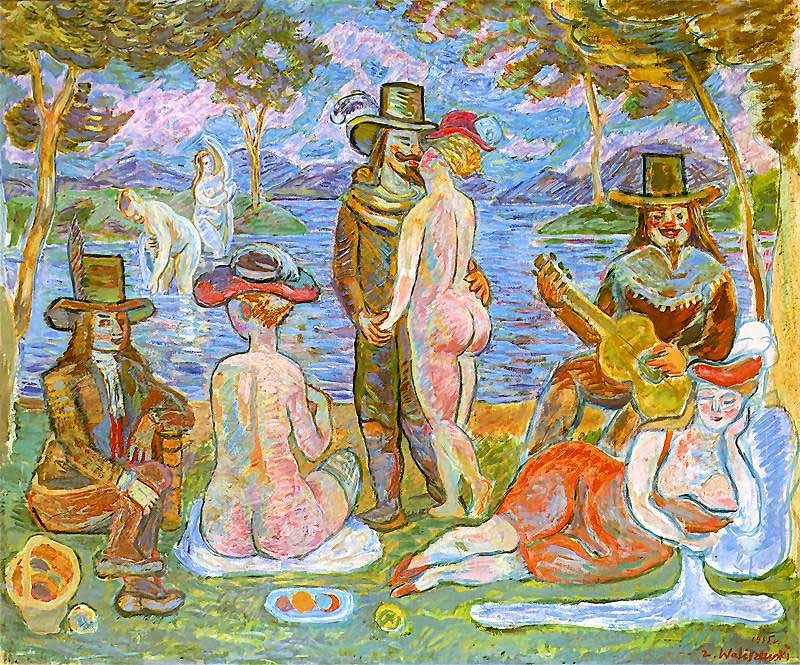 Zygmunt Waliszewski Wyspa milosci oil painting image